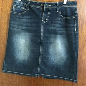 Denim skirt